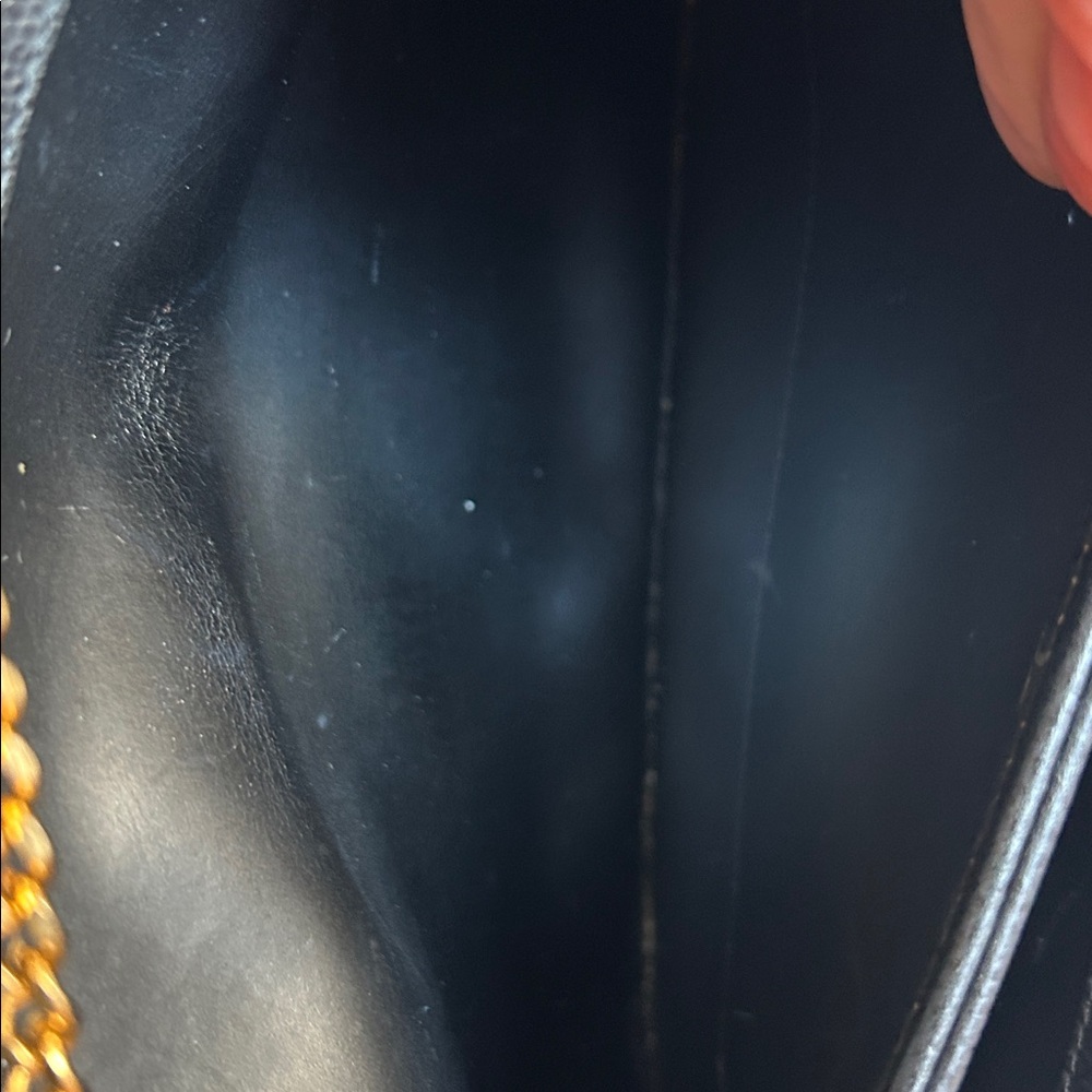 Dior Black Grain Leather Chain Crossbody Shoulder Bag - Picture 12 of 13